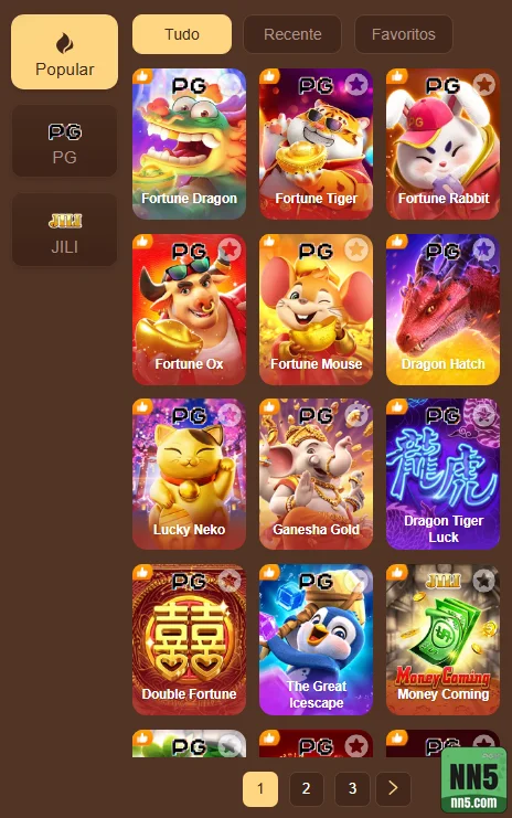 nn5 - inovadores jogos de mesa - Melhores Slots Online